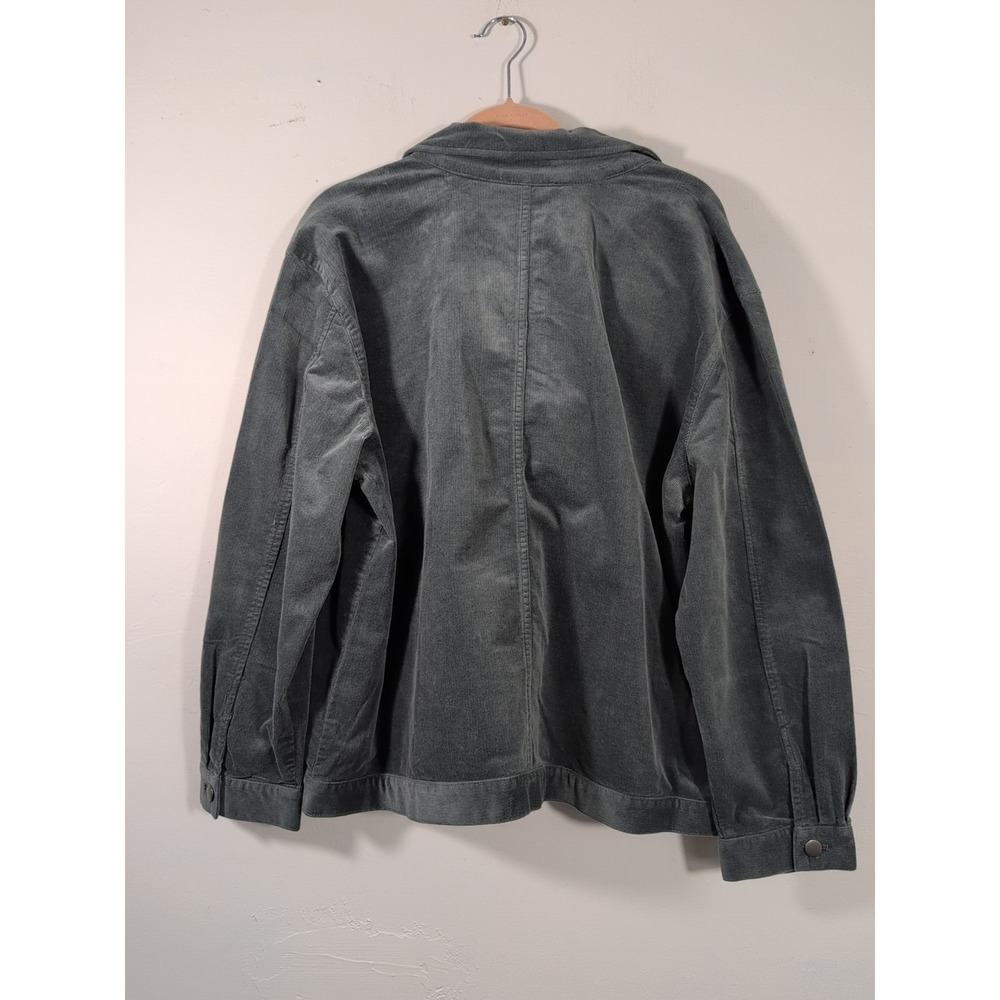 NWT $218 Eileen Fisher Woodland Classic Collar Velvet Jacket XL - Picture 14 of 14